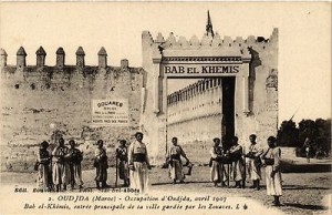 CPA-Maroc-OUDJA-Entrée-principale-de-la - Copie